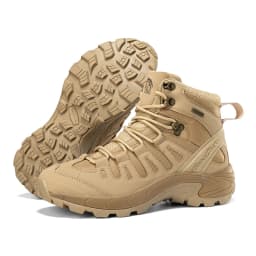 Men New Tactical Boots Waterproof Ultrallight Anti-Slip MaleTraining Breathable Climbing Hiking Shoes Rapid Response Army Boots