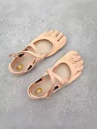 Vibram FiveFingers V-Soul Women Breathable Flexible Five Toe Sneakers Anti Wear Rubber Sole Indoor Exercise Running Training Barefoot Shoes