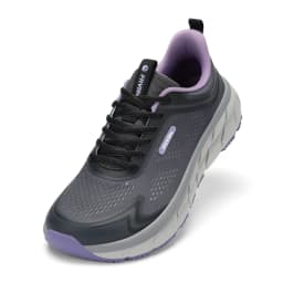FitVille Women's Running Shoes, Wide Toe Box Breathable Sneakers, Non‑Slip Arch Support Athletic Tennis Walking Shoes for Swollen Feet