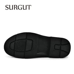 SURGUT New Genuine Leather Men Shoes Bussiness Working Flats High Quality Causal Soft Daily Comfort Male Footwear Shoes Men