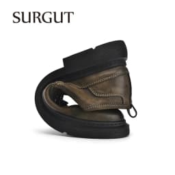 SURGUT New Genuine Leather Men Shoes Bussiness Working Flats High Quality Causal Soft Daily Comfort Male Footwear Shoes Men