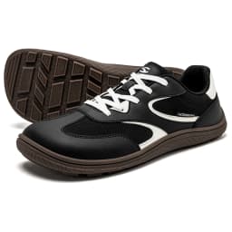 HOBIBEAR Women Wide Width Hiking Shoes Unisex Barefoot Minimalist Sneakers Zero Drop Classic Retro Walking Shoes