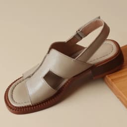 Plus size 35-41 women's sandals genuine leather hollow-out summer open toe casual female flats footwear soft comfortable shoes