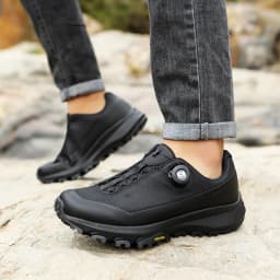 Men Hiking Sneakers Brand High Quality Trekking Climbing Shoes Male Rotating Button Luxury Designer Outdoor Sneakers