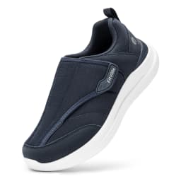 Fitville Men'S Diabetic Shoes Casual Orthopedics Extra Wide Feet Swollen Slip-On Shoes For Elderly Foot Pain Relief Neuropathy