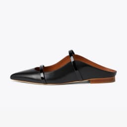 Arden Furtado Summer Burgundy One-word Band Mules Pointed Toe Shallow Pull-on Mixed Colors Fashion Flats Slippers