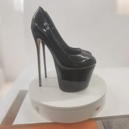 SDTRFT Red Pink Pumps Ladies Platform Shoes Woman 22cm Thin Heels Nighclub Wedding Dance Round Toe Patent Leather Stilettos