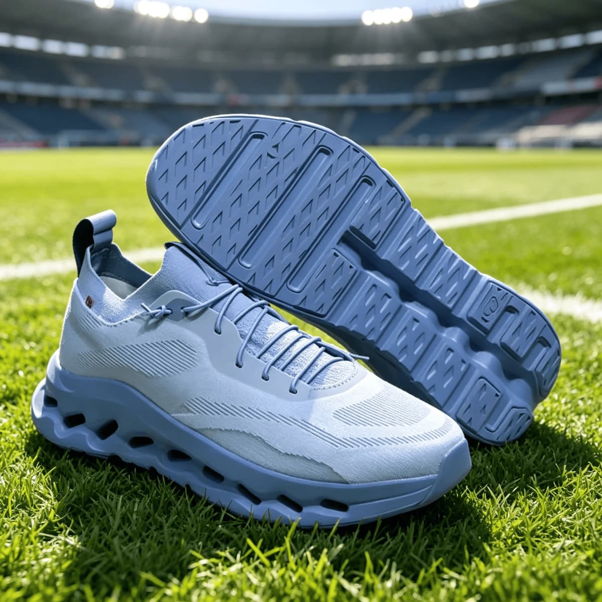 Gray Monochrome Shox Pillar Running Shoes Full Gray Tone Minimal Casual Footwear seohS asicseS