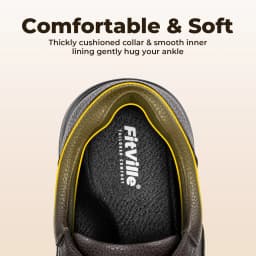 FitVille Men's Dress Shoes Wide Toe Casual Oxford Shoes for Men Walking Business Sneakers Arch Support Comfortable Lightweight