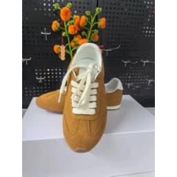 2026 New Vintage German Trainer Shoes Women Suede Casual Sneakers Flat Sole Retro Running Shoes