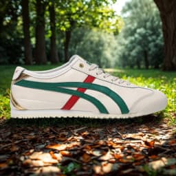 Retro Vintage Striped Casual Sneakers Men Women Soft Leather Flat Shoes Lightweight Daily Walking Trainers Couple Fashion Footwear Multicolor