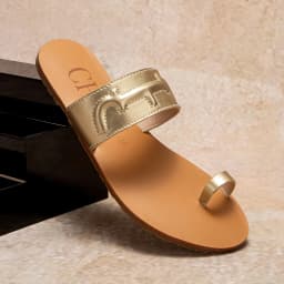 CH Women's Sandals New Simple Casual Flat Shoes Woman Beach Shoes