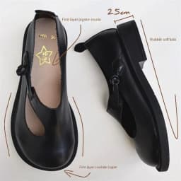 Spring summer leather loafers wide toe women's shoes cowhide retro ethnic genuine leather single shoes autumn flat shoes
