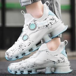 YRZL Men Sneakers Tenis Luxury Designer Shoes Mens High Quality Platform Sneakers Fashion Blade Loafers Running Shoes for Men