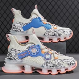 YRZL Men Sneakers Tenis Luxury Designer Shoes Mens High Quality Platform Sneakers Fashion Blade Loafers Running Shoes for Men