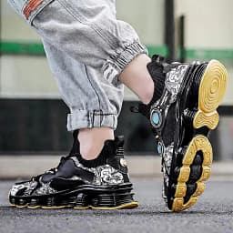 YRZL Men Sneakers Tenis Luxury Designer Shoes Mens High Quality Platform Sneakers Fashion Blade Loafers Running Shoes for Men