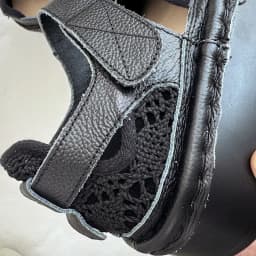 Careaymade-Genuine Leather wider toe women's shoes,handmade thick soled cake mesh surface summer casual breathable women sandals