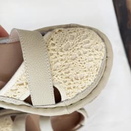 Careaymade-Genuine Leather wider toe women's shoes,handmade thick soled cake mesh surface summer casual breathable women sandals