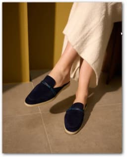 Women's Zaic Leather Loafers 2025 New Model Designer Luxury Brand Casual Slippers Comfortable Sandals for Fashionable Footwear