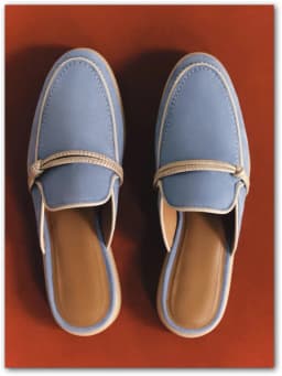 Women's Zaic Leather Loafers 2025 New Model Designer Luxury Brand Casual Slippers Comfortable Sandals for Fashionable Footwear