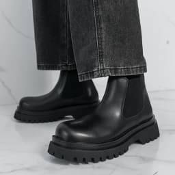 Brand Black Business High Top Leather Boots Classic British Style Men's Thick Soled Casual Boots Outdoor Comfort Walking Boots