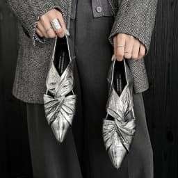 NEW Spring/Autumn Women Pumps Split Leather Shoes for Women Fashion Pointed Toe Wedges Shoes Slip-on Cross Tied Modern Shoes
