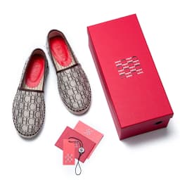 CH women's high-quality casual fisherman shoes flats, high-end outdoor classic letter design printed women's shoes