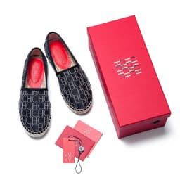 CH women's high-quality casual fisherman shoes flats, high-end outdoor classic letter design printed women's shoes