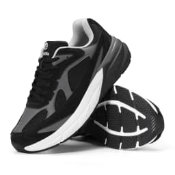 FitVille Wide Walking Shoes For Men Arch Support Wide Width Lightweight Non‑Slip Comfort Cushion Sneakers For Swollen Feet Neuropathy Plantar Fasciitis
