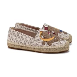 CHHC Spring Summer Women Espadrilles Color Block Letter Print Fashion Breathable Durable Classic Design Casual Shoes