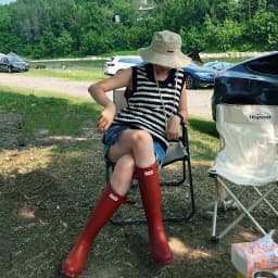 2026 New Fashion Rain Boots Women's Non-slip Wear-resistant Waterproof Shoes Wear High Boots.