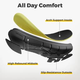 Fitville Men's Dress Shoes Wide Toe Casual Oxfords Business Formal Shoes for Men Lightweight Walking Footwear With Arch Support