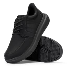 Fitville Men's Dress Shoes Wide Toe Casual Oxfords Business Formal Shoes for Men Lightweight Walking Footwear With Arch Support