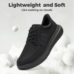 Fitville Men's Dress Shoes Wide Toe Casual Oxfords Business Formal Shoes for Men Lightweight Walking Footwear With Arch Support