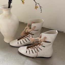 New Niche Vintage Brown Ankle Boots for Women Hollow Out Cross Strap Roman Sandals Hidden Insole Height Enhancing Summer Boots