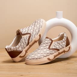 Men's Casual Shoes Letter Print Classic Versatile Fashion Flat Shoes Lightweight and Comfortable Seasonal New
