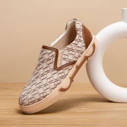 Men's Casual Shoes Letter Print Classic Versatile Fashion Flat Shoes Lightweight and Comfortable Seasonal New