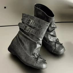 Fashion Designer Punk Boots for Woman Ankle Boots Winter Women Chelsea Boots 2027 Trend Buckle Gladiator Motorcycle Botas Mujer