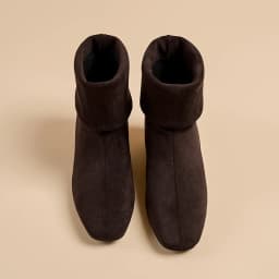 AIYUQI 2026New Women Folded Cuff Wedge Ankle Boots Suede Pointed Toe Slipon Short Booties Ladies Retro Fall Winter Casual Shoes