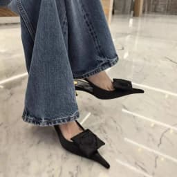 Women Summer Slip-on Pointed Toe Pumps Wrapped in Silky Satin Slim High Stiletto Heels with Soft Leather Upper Elegant Outdoor