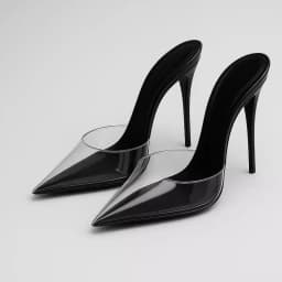 High heeled sandals for women's outdoor wear summer new style, slim heel, super pointed, versatile, wrapped, lazy half slippers
