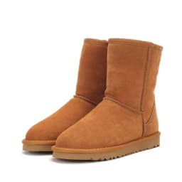 high quality Comfortable anti slip midsole leather wear-resistant women's shoes winter snow boots