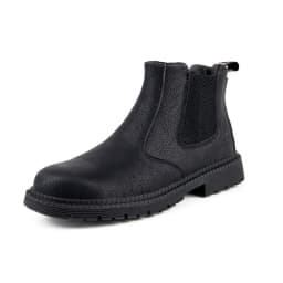 Waterproof Work Shoes For Men Chelsea Steel Head Leather Boots Male Footwear Indestructible Construction Security Boots