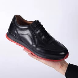 Quality Black Men's Tennis Sneaker Genuine Cow Leather Casual Shoes Natural Leather Outdoor Footwear For Men Zapatos De Hombre