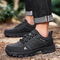 Men's Plus Size Outdoor Hiking Shoes Four Seasons Non-Slip Comfort Casual Walking Shoes Fashion Youth Joker Sports Running Shoes