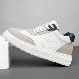 2026Mens Elevator Shoes Height Increase Invisible 6/ 8cm Sports Sneakers Elevate Taller Lift Leather Shoes