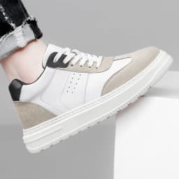 2026Mens Elevator Shoes Height Increase Invisible 6/ 8cm Sports Sneakers Elevate Taller Lift Leather Shoes