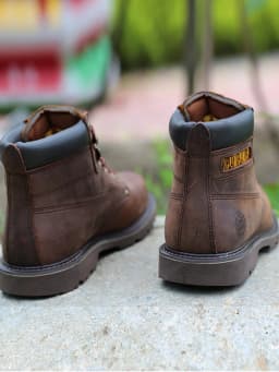 Men's Genuine Leather Boots Classic Outdoor Boots Casual Shoes Ankle Motorcycle Boots Antislip Comfy Shoes Western Style