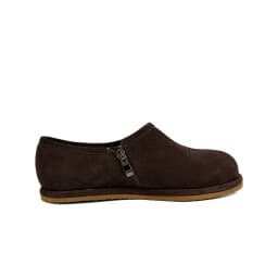 2026 New Winter Minimalist Suede Round‑Toe Anti‑Slip Flat Plush‑Lined Zipper Women's Warm Ankle Snow Boots