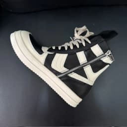 Black White Leather High Top Shoe Luxury Suede Boot Men Shoes Zipper Women Casual Sneaker Design Ankle Boots